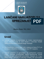 Lancani Varijatori Sa Sprezanjem