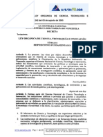 Ley de Tecnología 2005 PDF