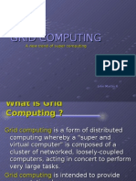 Grid Computing, An emerging trend of supercomputing by John Martin