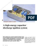 High-energy capacitor discharge ignition for performance engines