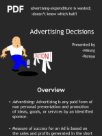 Download Advertising Decisions by niks2409 SN20584761 doc pdf