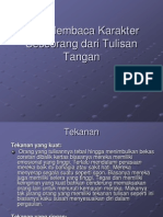 Tips Membaca Karakter Seseorang Dari Tulisan Tangan