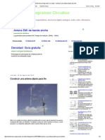 Electronica Diagramas Circuitos - Construir Una Antena Dipolo para FM