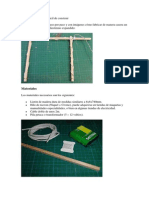 Cortador Hilo Caliente Fácil de Construir