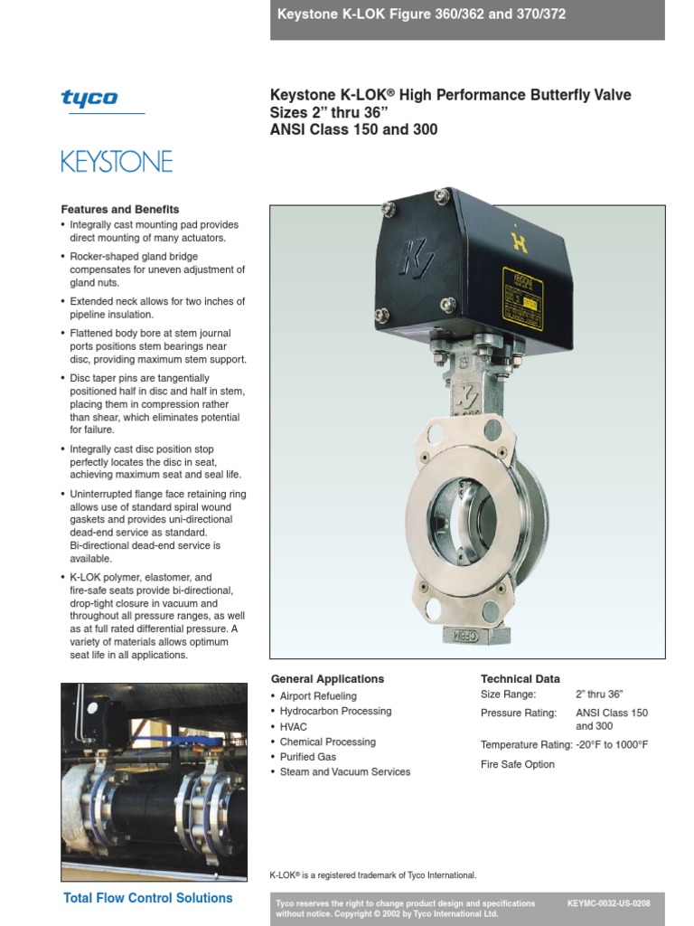 Val Keystone Valve Stainless Steel