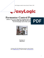 Fermentor Control Prog