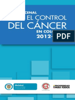 PlanDecenal ControlCancer 2012-2021