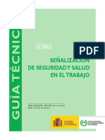 GUIA PARA SEÑALIZACION DE SEGURIDAD Y SALUD
