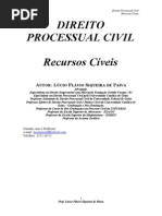 Apostila Recursos Cíveis - Prof. Lúcio Flávio