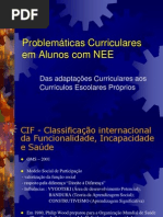 Adaptações Curriculares - Currículo Escolar Próprio