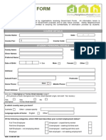 Enrolment Form