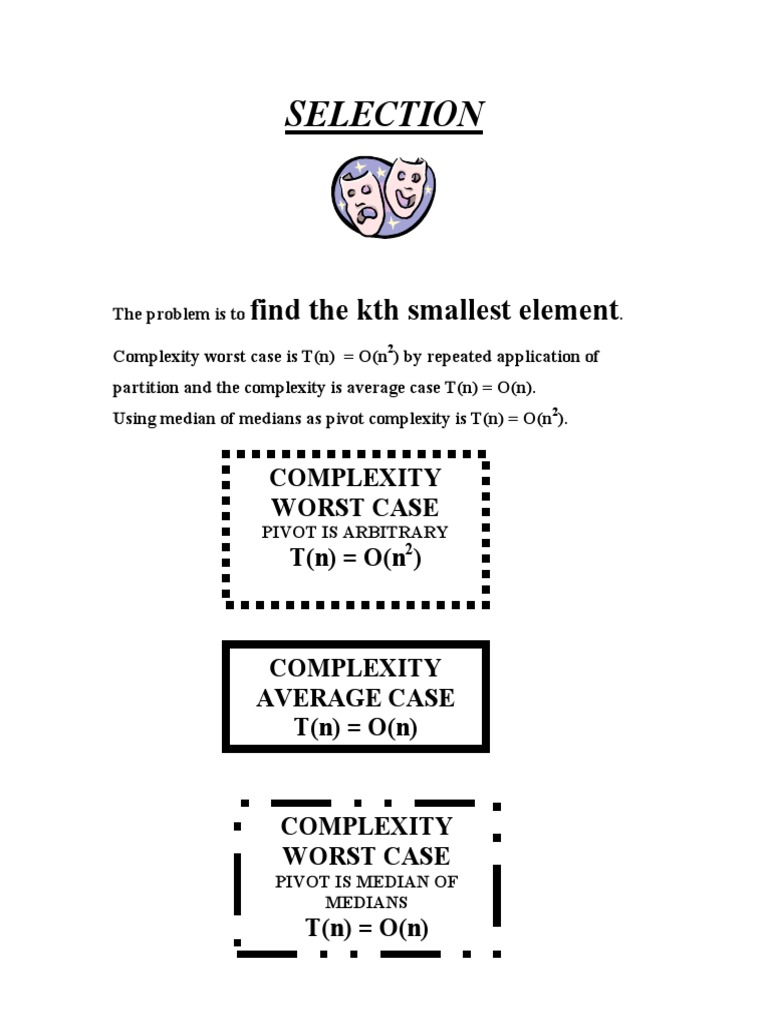 Selection: Find The KTH Smallest Element | PDF