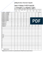 Classroom Composite Chart Spelling