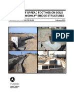 Spread Footings for Highway Bridges 2010