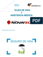 Presentacion Poliza Vida y Asistencia Medica Novatech Feb 2014