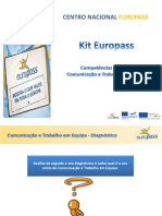 Kit Europass Comunica o e Trabalho