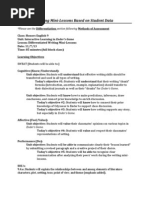 Enders Game Writing Instruction Differentiation