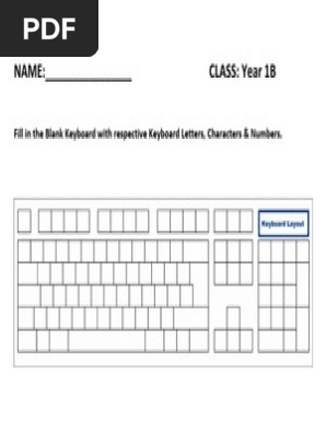 Keyboard Layout Exercise