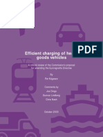 Efficient Charging of Heavy Goods Vehicles