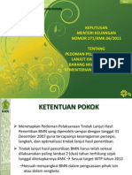 Materi Sosialisasi KMK 271