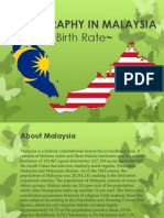 Demography in Malaysia