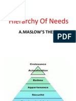 Hierarchy of Needs: A.Maslow'S Theory