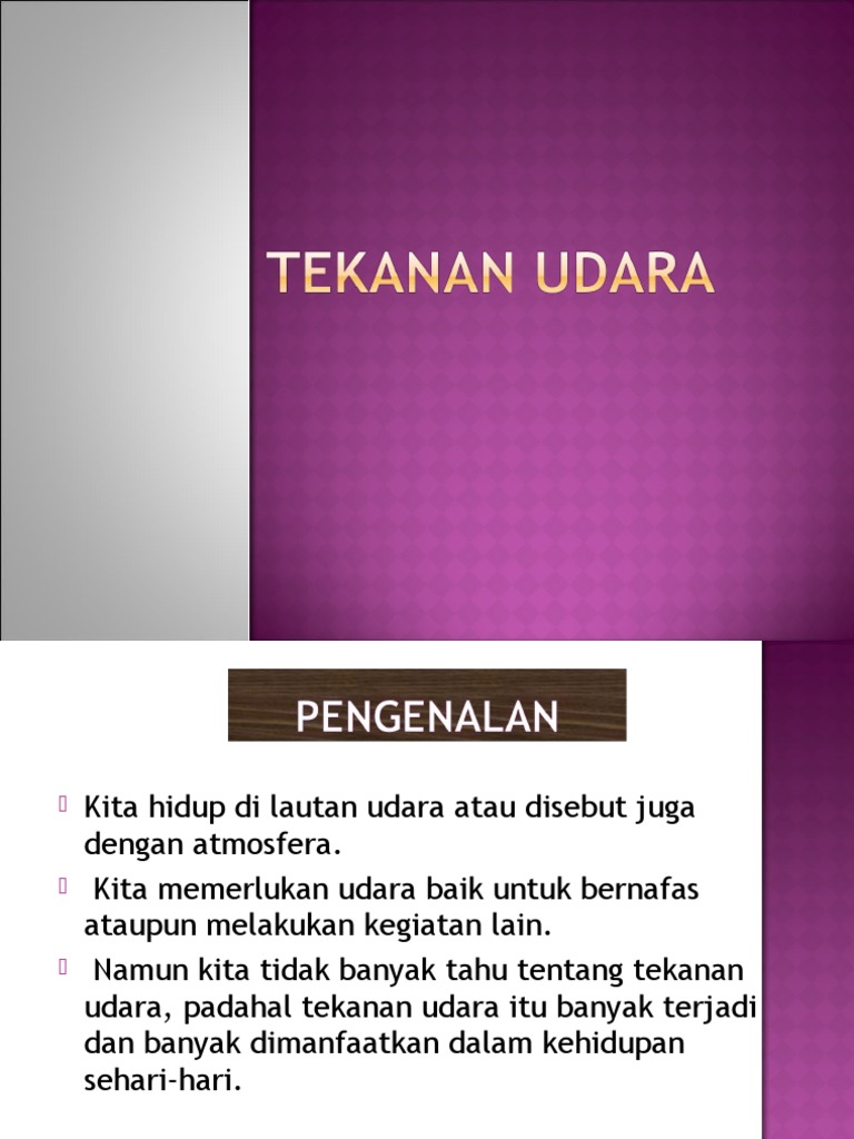 Tekanan Udara Sp Pdf