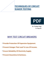 Modern Circuit Breaker Testing Techniques