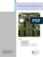 680-198-01 MXP-539 16-Way Input 48-Way Output Card