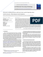 Ultrasonic welding between mild steel sheet and Al–Mg alloy sheet