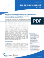 Tan Et Al. (2011) Evaluation of The IT Masterplan 3