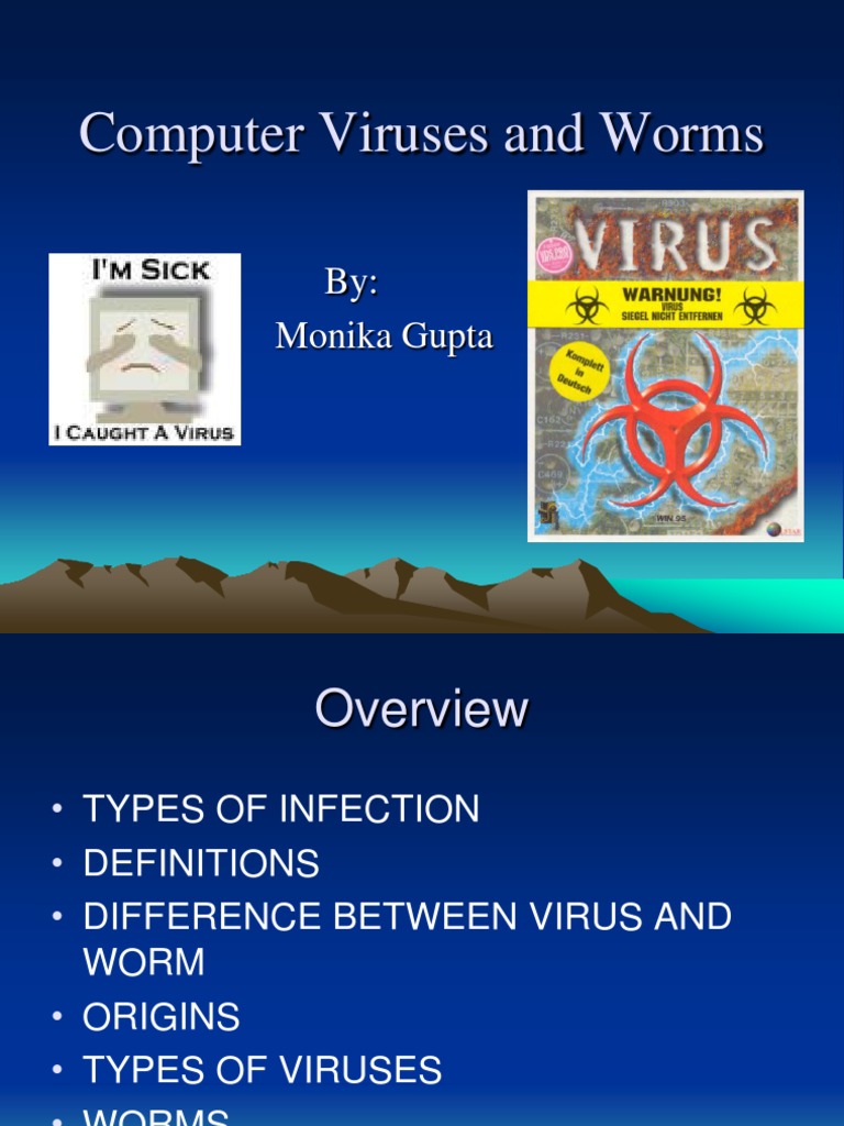 presentation for computer virus