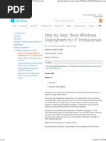 Step-By-Step - Basic Windows Deployment For IT Professionals