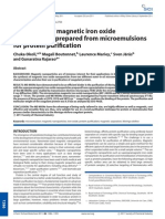 J Chem Technol Biotechnol 2011; 86- 1386–1393 óxido de ferro na extração de proteinas de Moringa