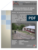 Estudio de Suelos de Ccollauro