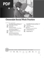 Generalist Social Work (Pearson) PDF