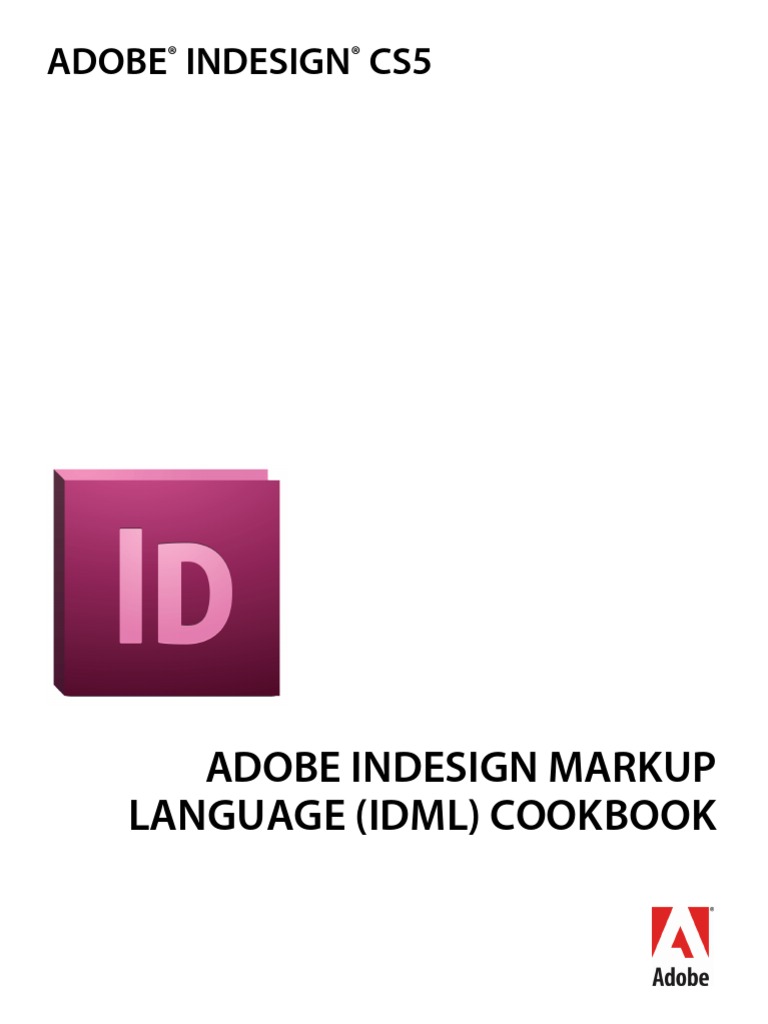 Adobe Indesign Markup Language (Idml) Cookbook | PDF | Xslt | Xml Schema