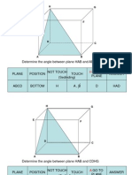 Determine The Angle Between Plane HAB and ABCD