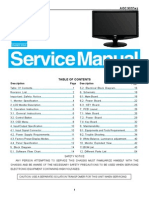 AOC TFT-LCD Color Monitor 931Fwz Service Manual