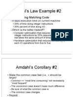 Amdahl's Law Example #2: - Protein String Matching Code