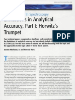 Limitations in Analytical Accuracy