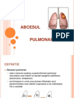 Abcesul Pulmonar