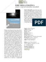 L'amore Della Politica. Pensiero, Passioni e Corpi Nel Disordine Mondiale Di Valerio Romitelli