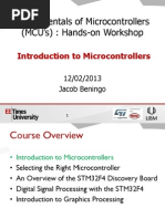 Fundamentals of MCUs Session 1