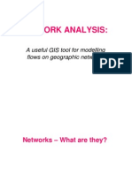 Network Analysis:: A Useful GIS Tool For Modelling Flows On Geographic Networks