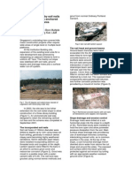 Slope Stabilisation by Soil Nails and Replacement by Anchored Bored Pile Wall For Area Development Ground Engineering February 2002