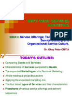 MRKT 55030 - Week 2 - Service Offerings Technology-Aided Service Delivery