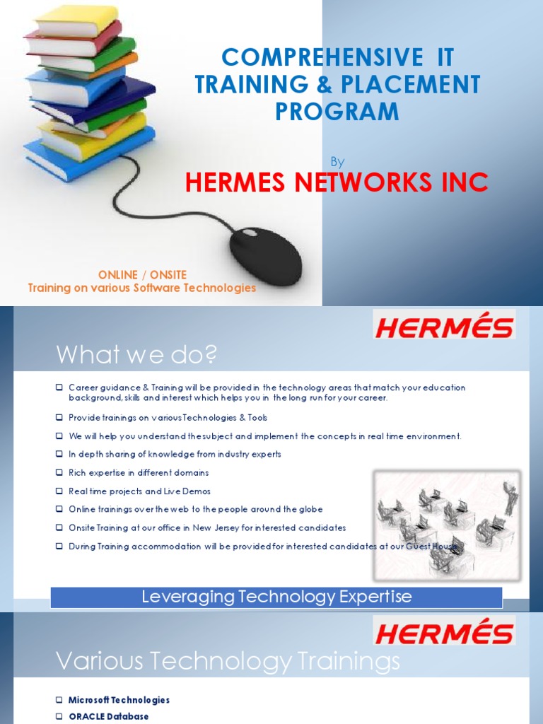 Comprehensive It Training Placement Program Hermes Networks Inc
