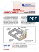 TEK 10-2C - Control Joints For CMU