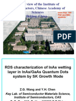 RDS Characterization of InAs Wetting Layer in InAs/GaAs Quantum Dots System by SK Growth Mode